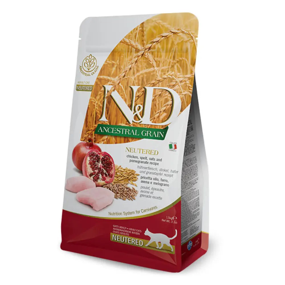 N&D Ancestral pollo e melograno gatto sterilizzato - Respet Shop