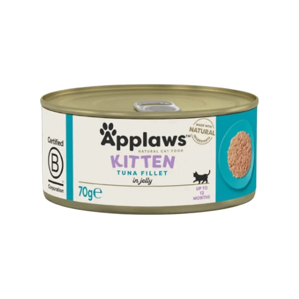 Applaws Gatto lattine Kitten Tonno in gelatina 24 x 70 g Applaws Italia