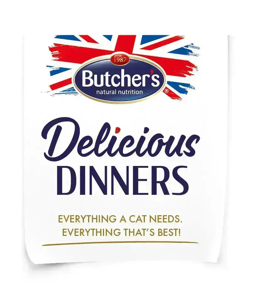 Butcher's Delicious Dinners Cat with chicken chunks in Jelly 400g Butcher's