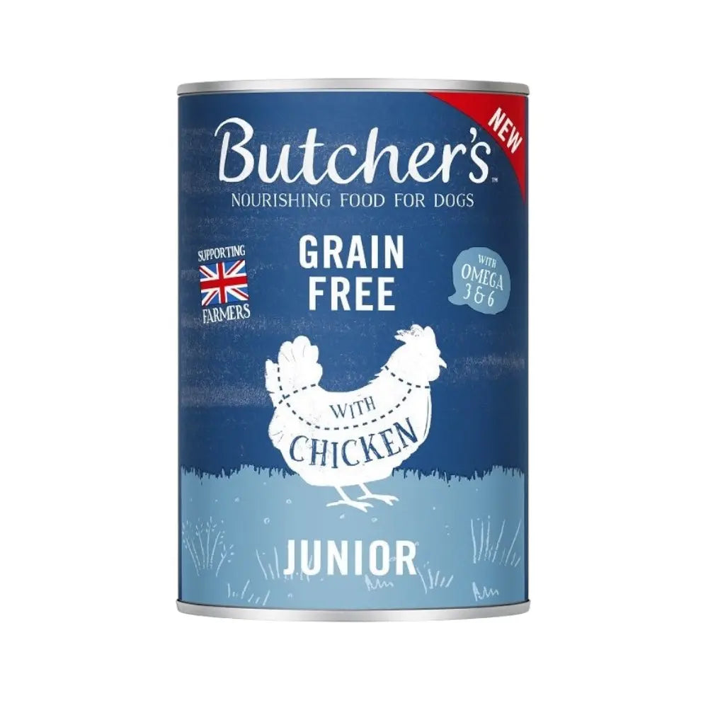 Butcher's Junior con pollo in gelatina 24x400 g Respet