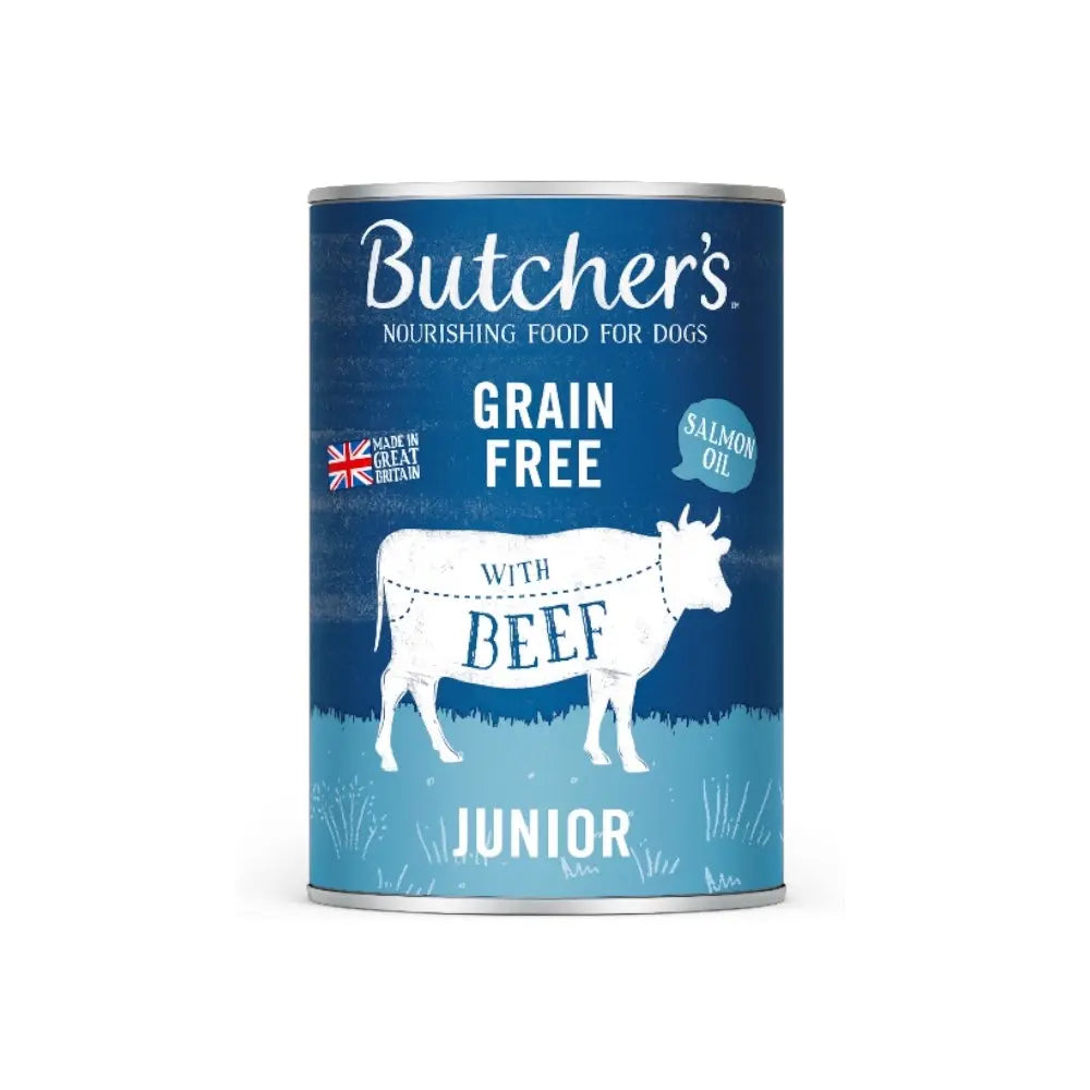 Butcher's Original Dog Junior with beef chunks in Jelly 400g Butcher's