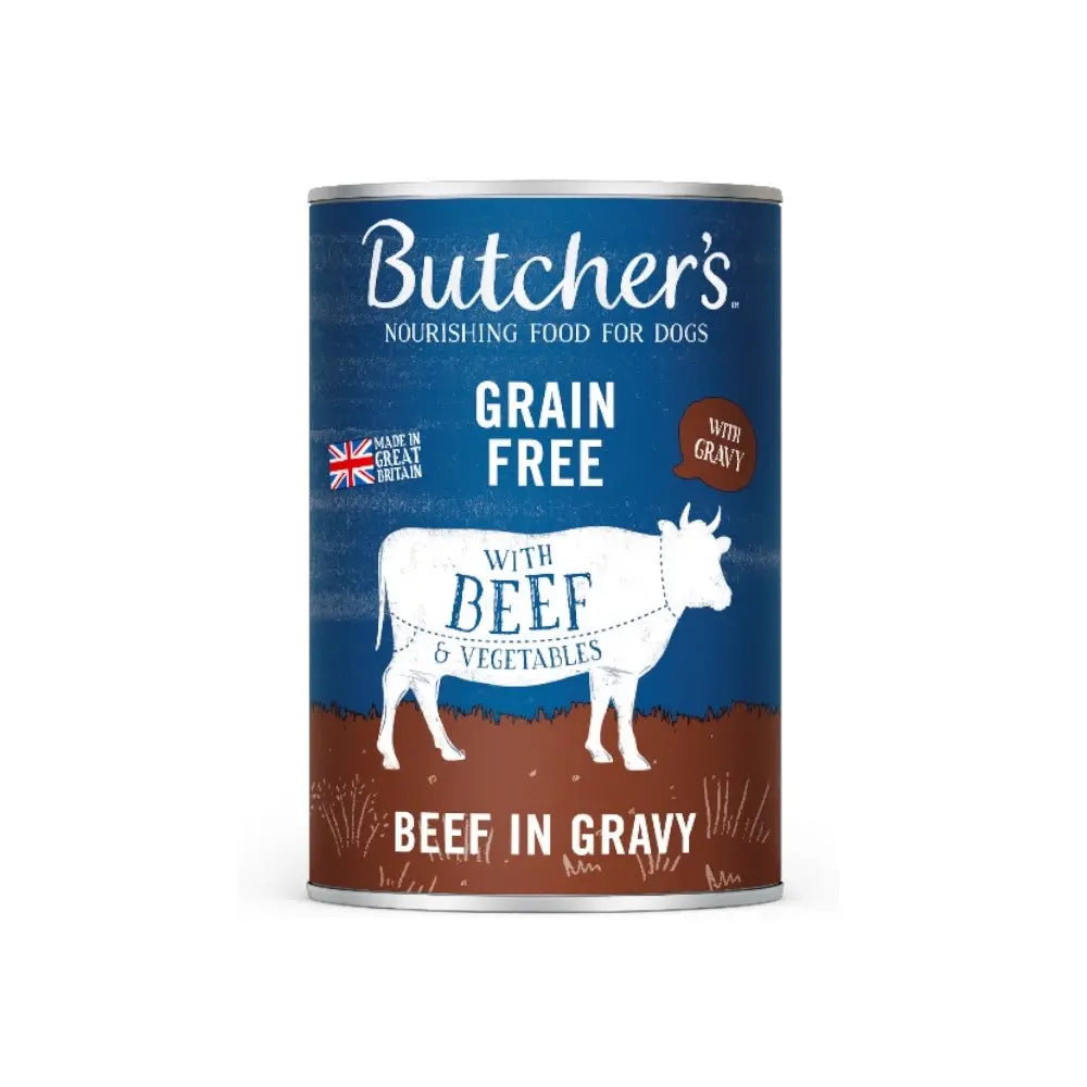 Butcher's Original Dog Recipe with beef in Gravy 400g Respet