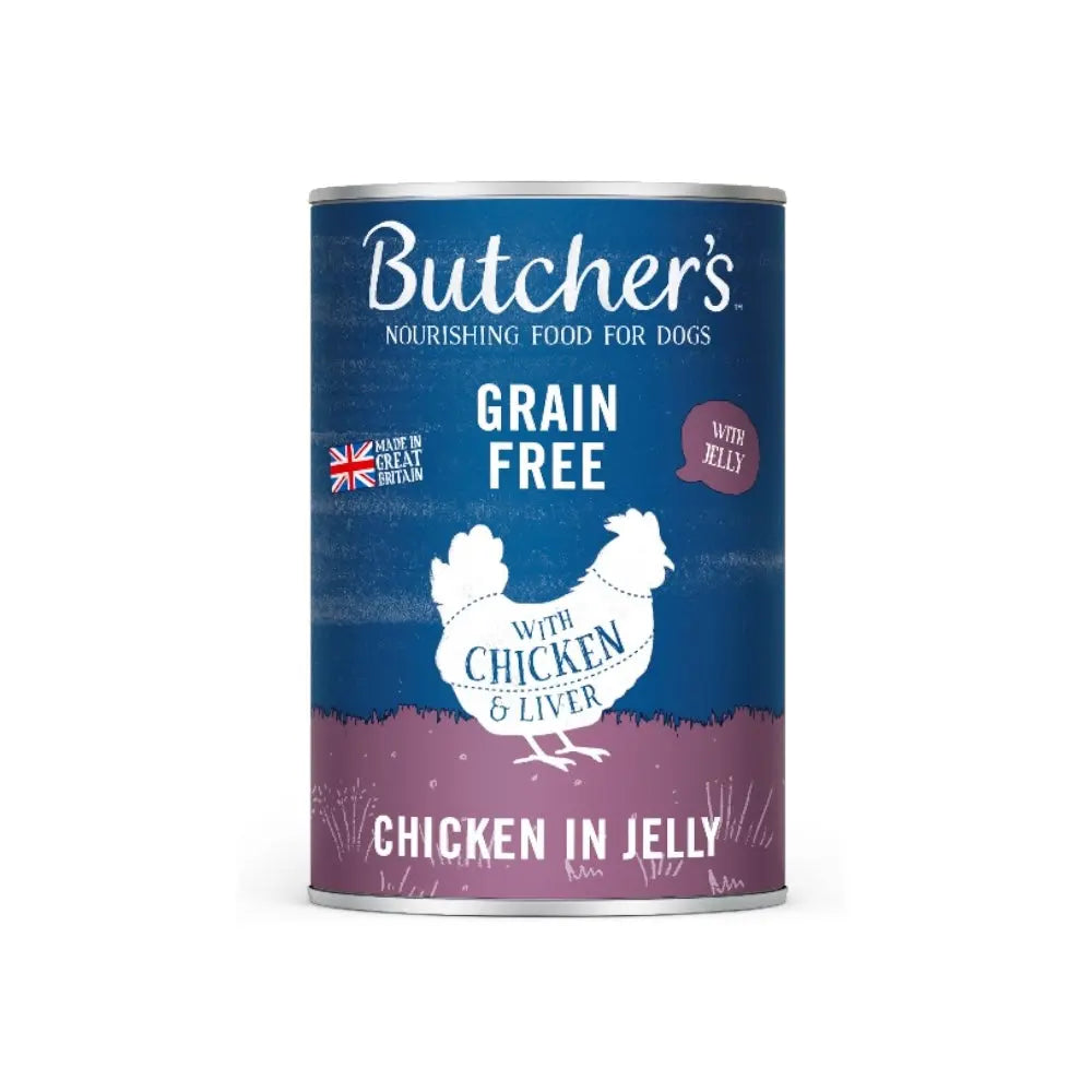 Butcher's Original Dog Recipe with chicken in Jelly 400g Butcher's