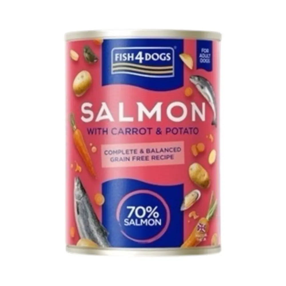 Fish4Dogs Finest Complete Fish & Vegetables Variety Pack 395g x 6 Fish4Dogs
