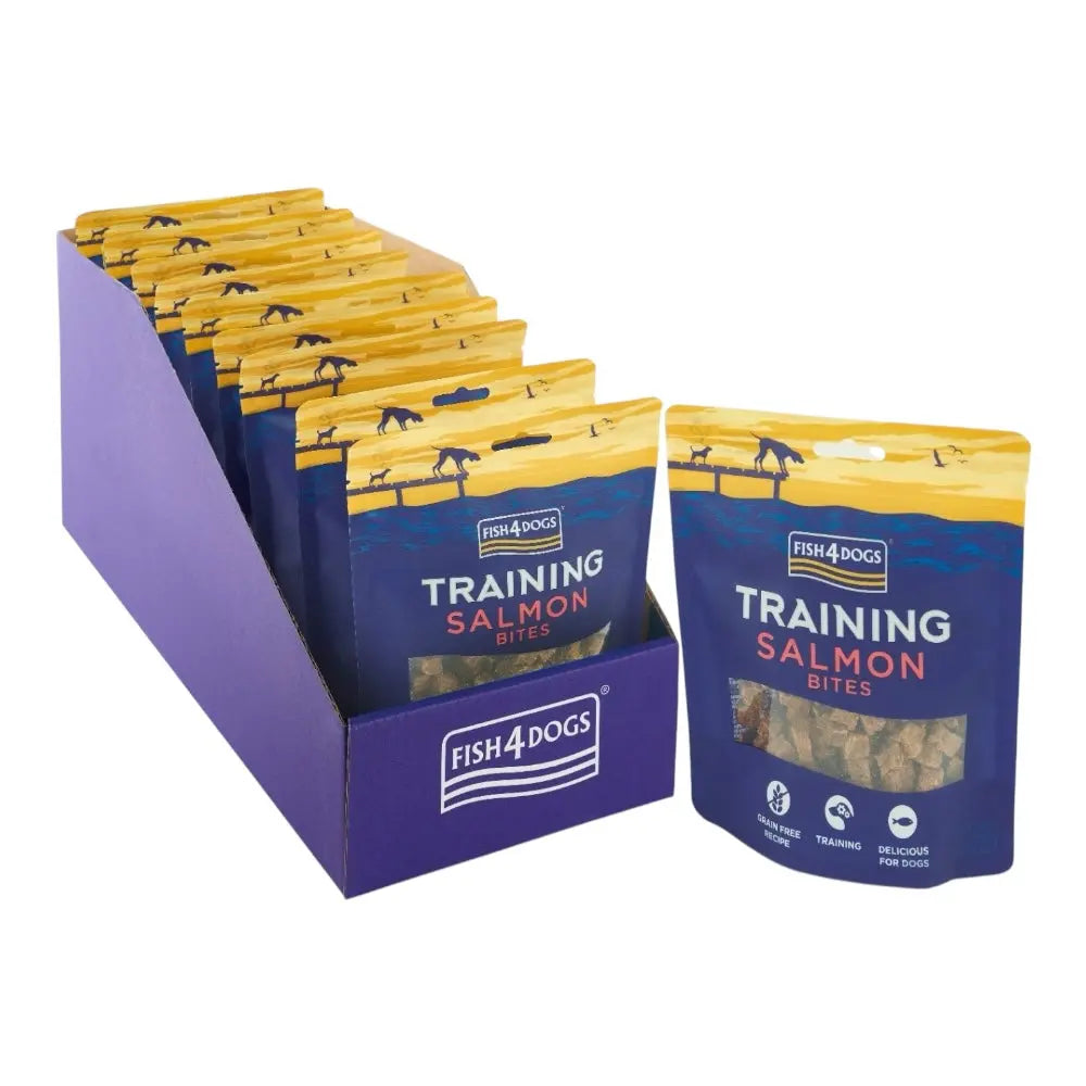 Fish4Dogs Training Adult Salmon Bites 80g FISH4PET