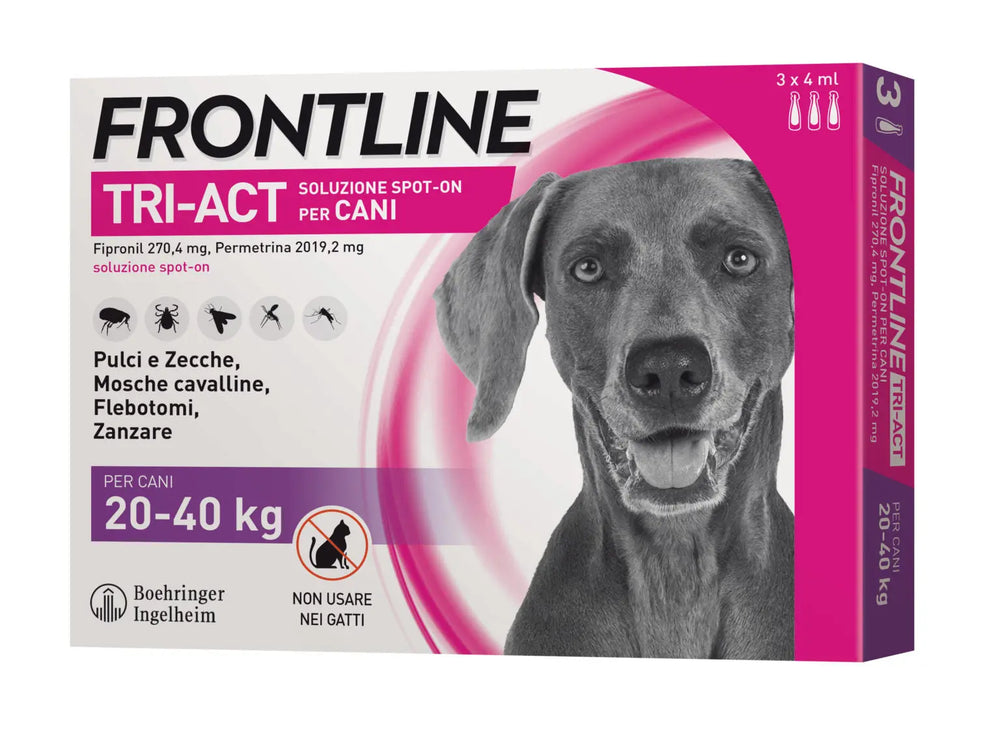 Frontline Triact 20-40 kg 3 pipette Frontline