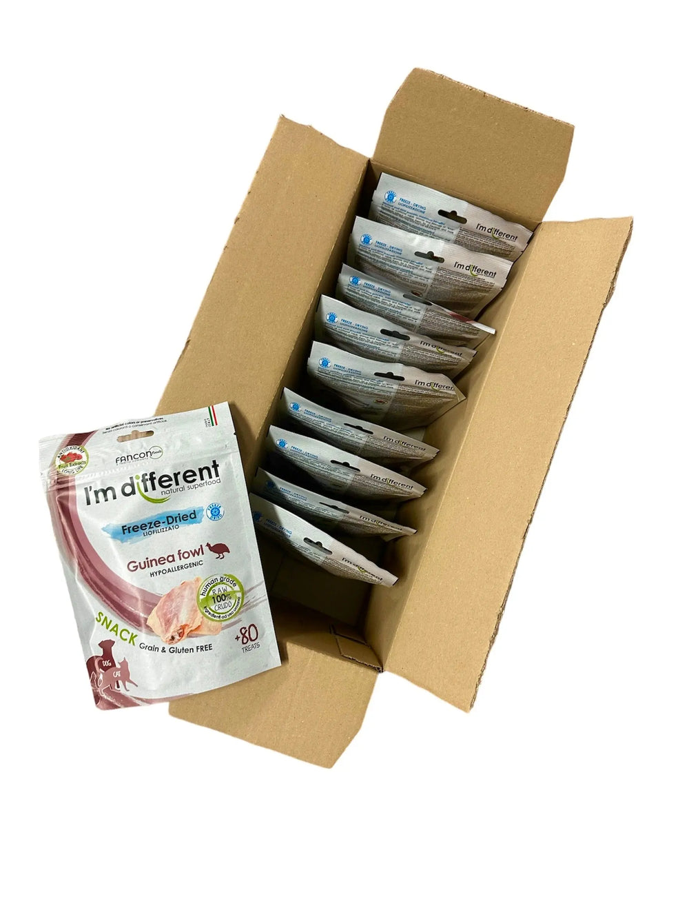 I'm Different Snack liofilizzato Faraona I'm Different