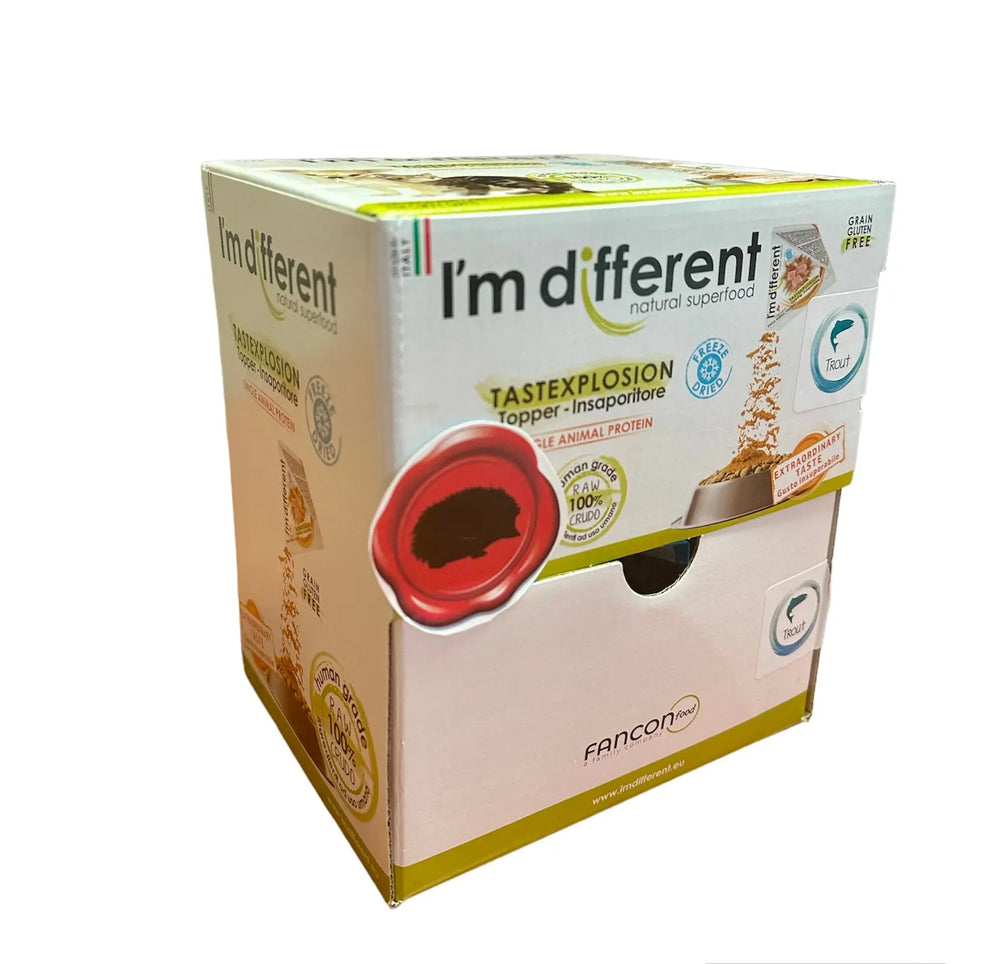 I'm Different insaporitore liofilizzato al gusto di trota I'm Different