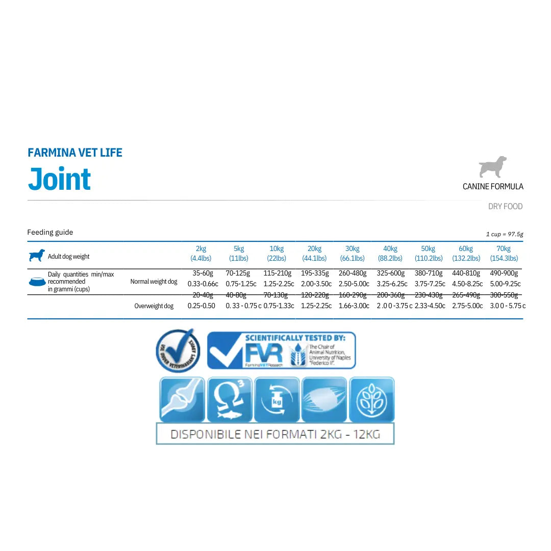 Joint vet life cane Farmina