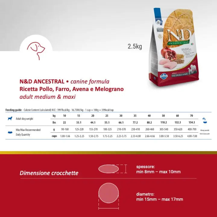 N&D Ancestral Pollo & Melograno Farmina