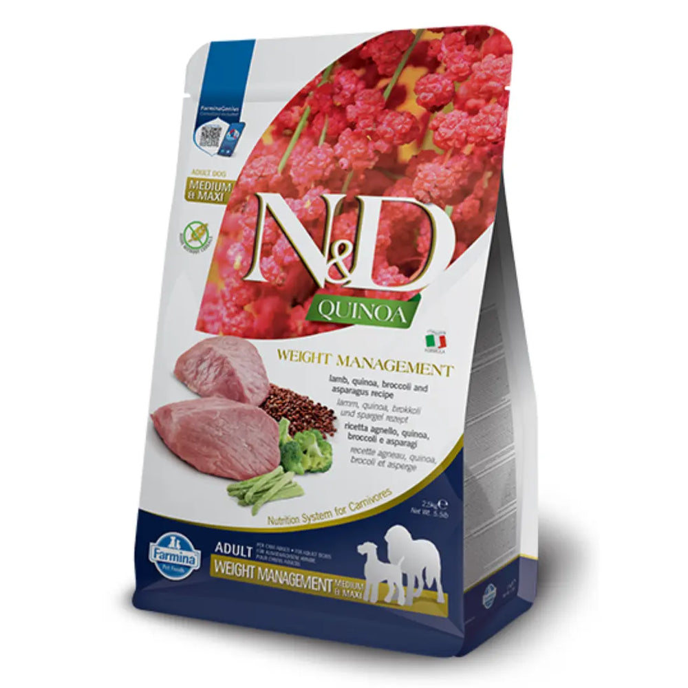 N&D Quinoa Digestion Agnello, Finocchio, Menta & Carciofi Farmina