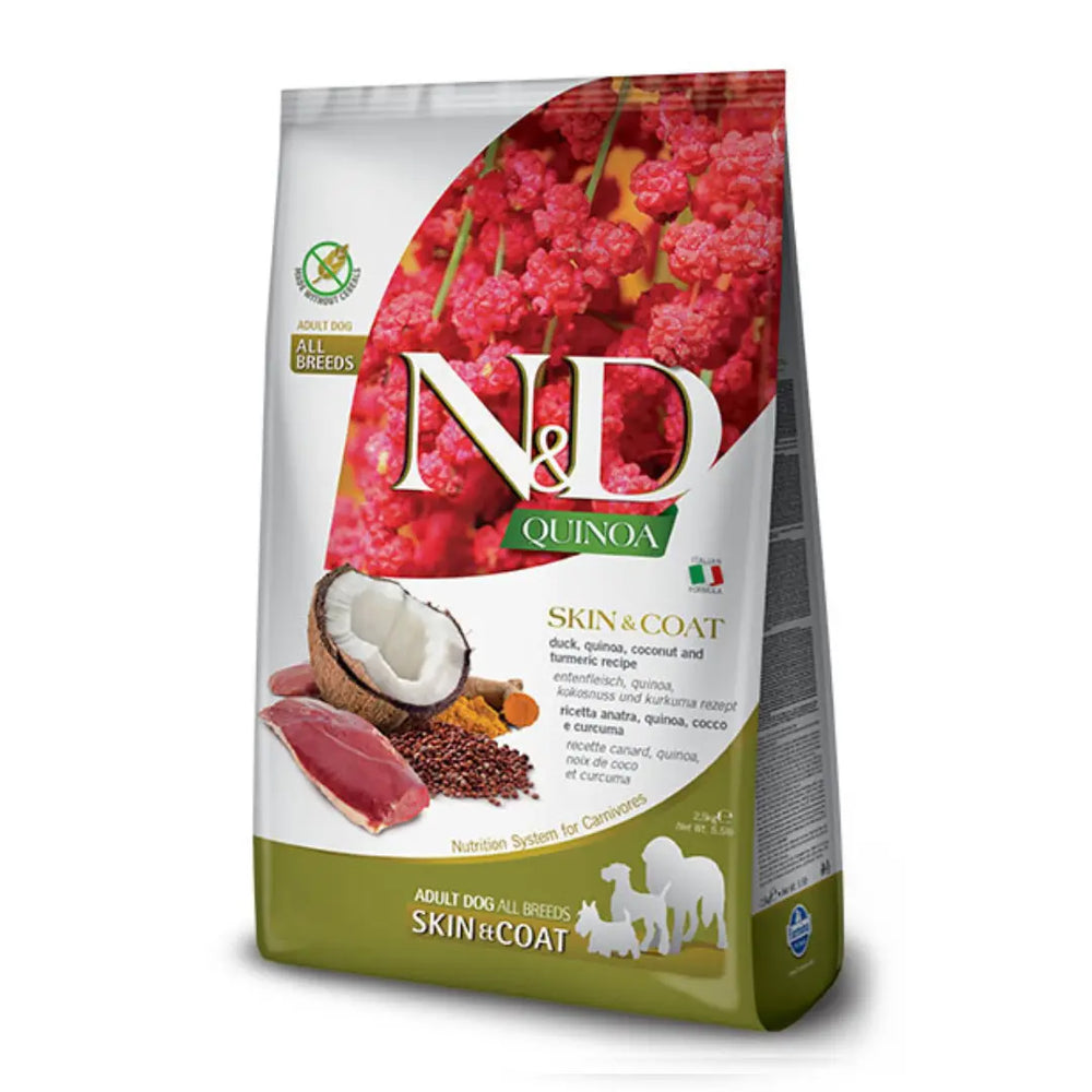 N&D Quinoa Skin & Coat Anatra & Cocco Farmina