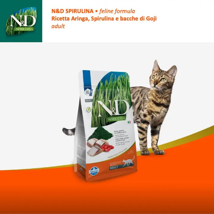 N&D Spirulina Aringa & bacche di goji Farmina