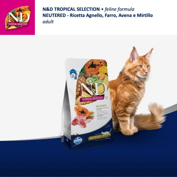 N&D Tropical Selection Agnello & frutti tropicali Farmina