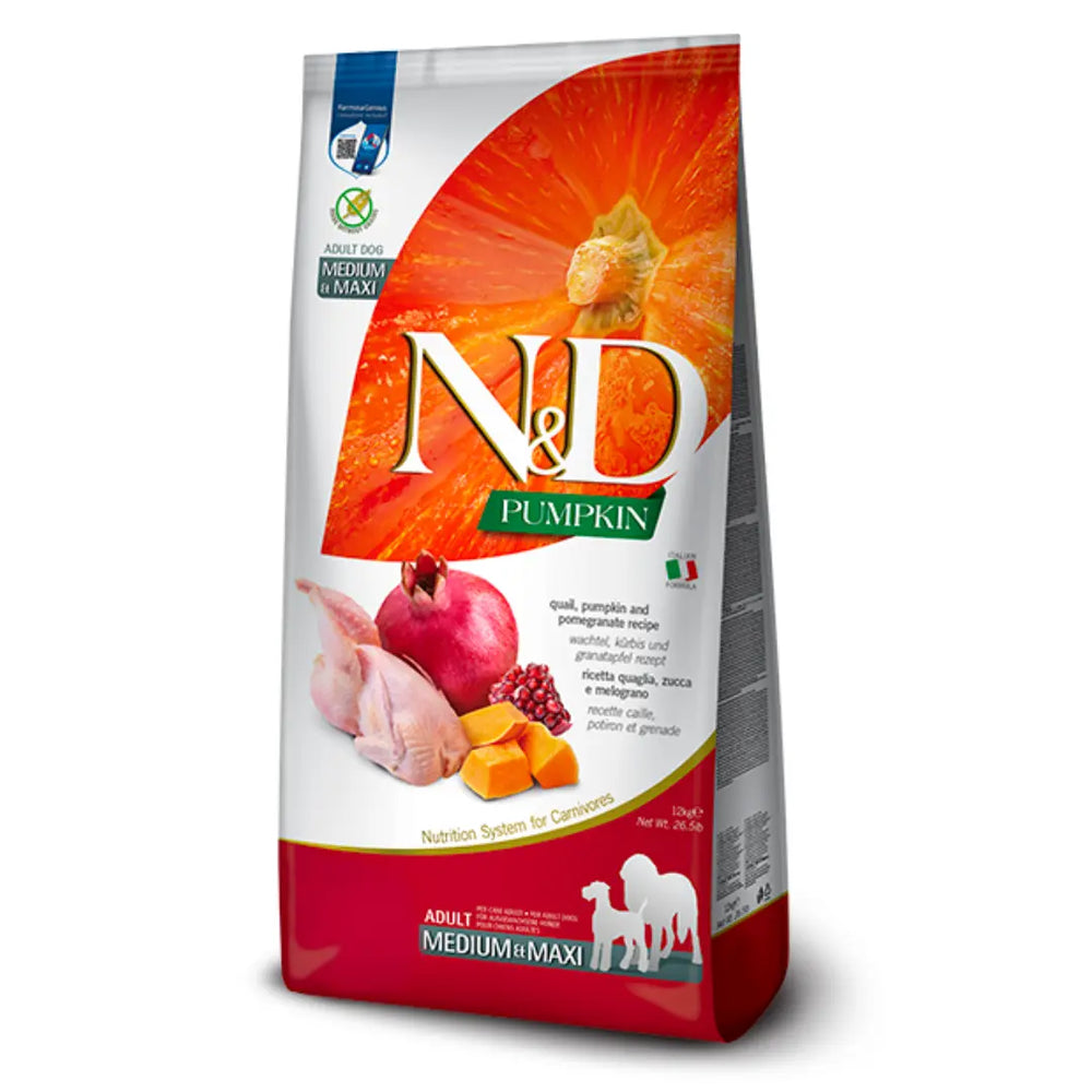 N&D Zucca, Quaglia & Melograno Farmina