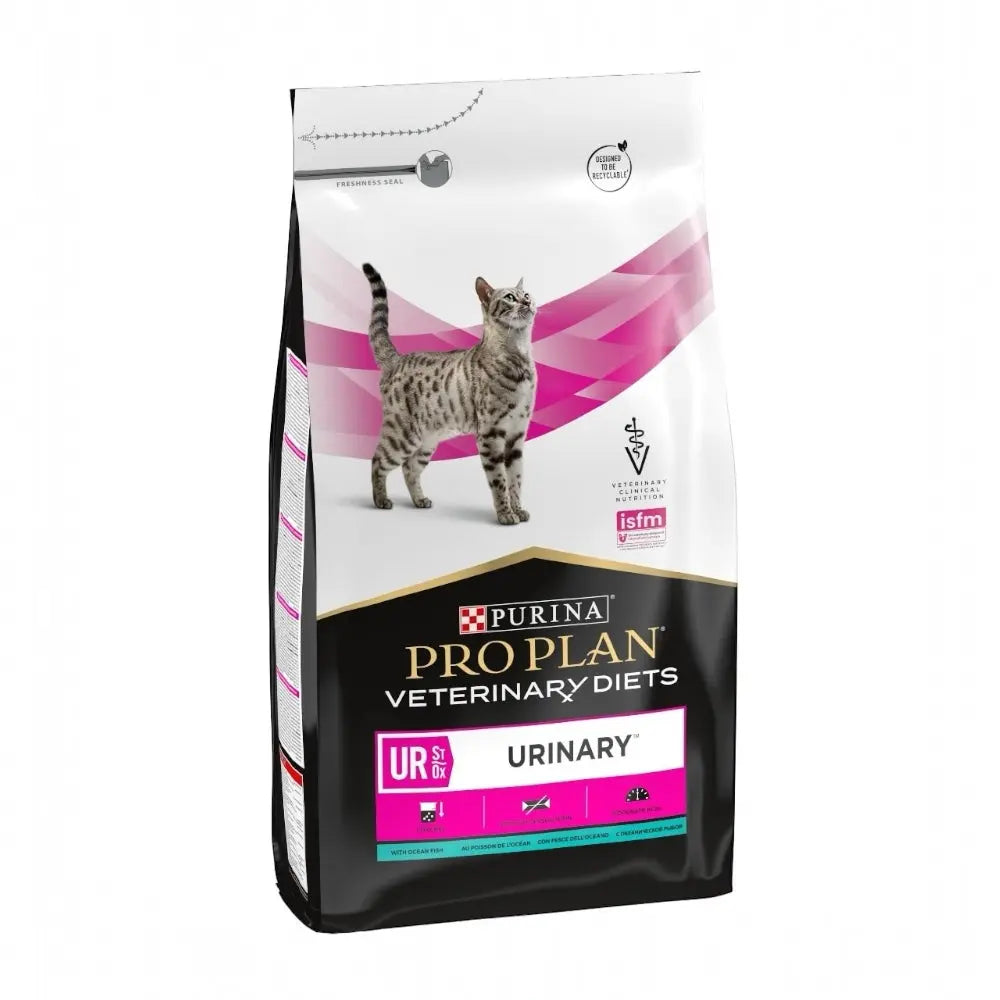 PURINA PRO PLAN VETERINARY DIETS secco gatto UR Urinary St/Ox con Pesce dell'oceano 1,5 kg Purina
