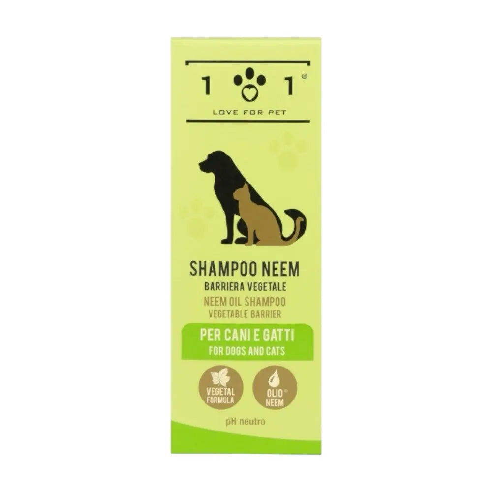 Shampoo Neem Pulci e Zecche 250 ml LINEA 101
