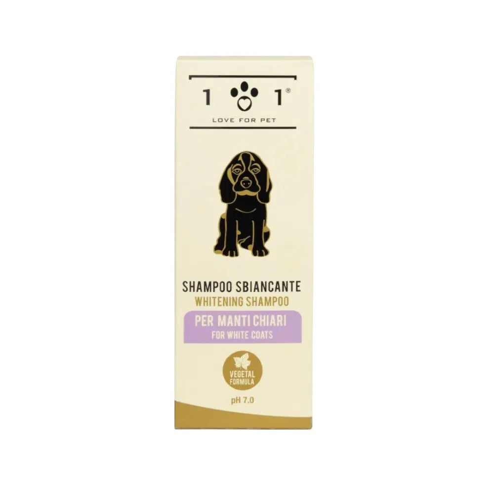 Shampoo Sbiancante per Manti Chiari 250 ml LINEA 101