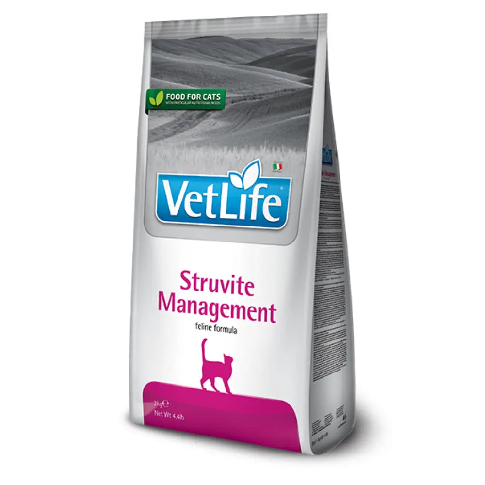 Struvite management vet life gatto Farmina