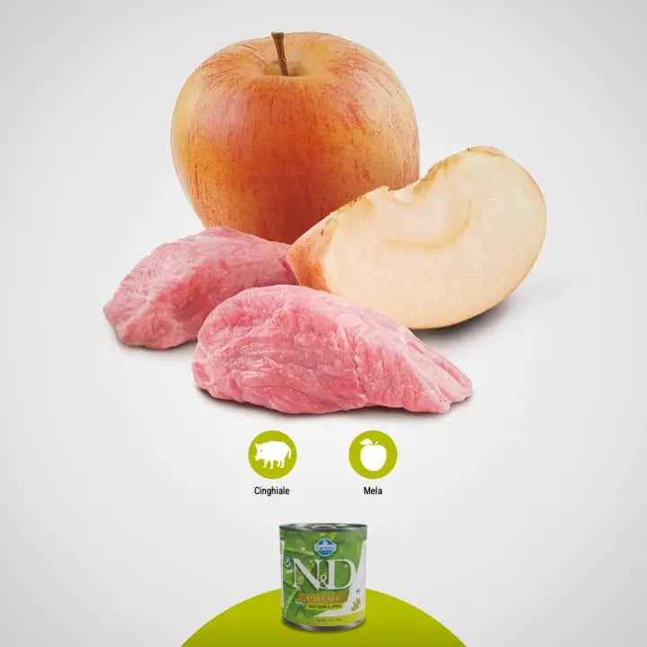 Umido N&D Prime Cinghiale & Mela Farmina