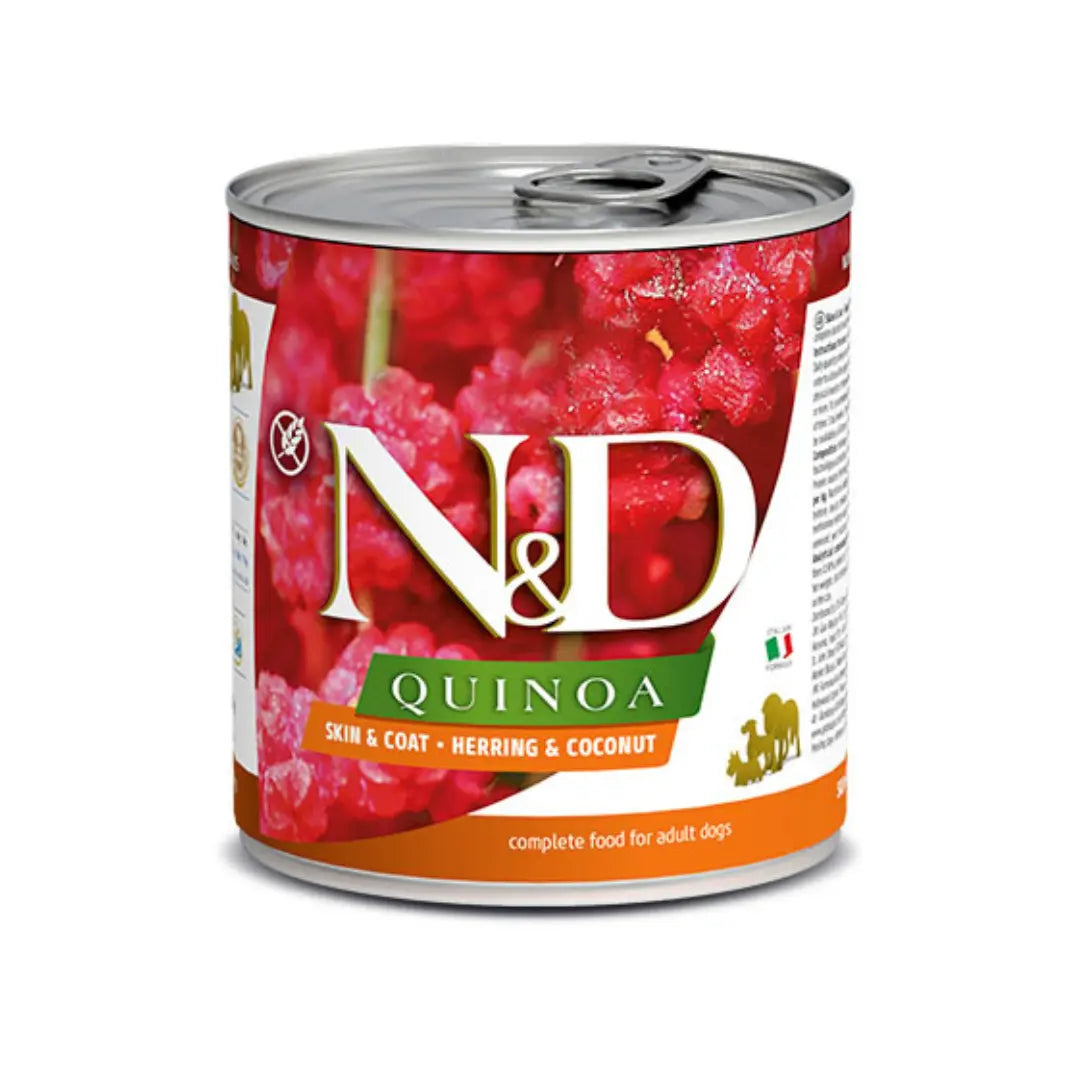 Umido N&D Quinoa Skin & Coat Aringa & Cocco Farmina