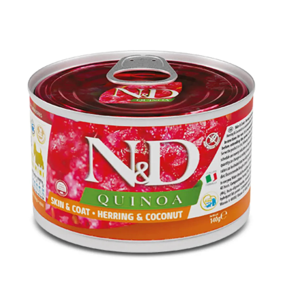 Umido N&D Quinoa Skin & Coat Aringa & Cocco Farmina