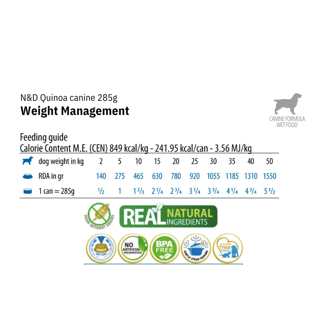 Umido N&D Quinoa Weight Management Farmina