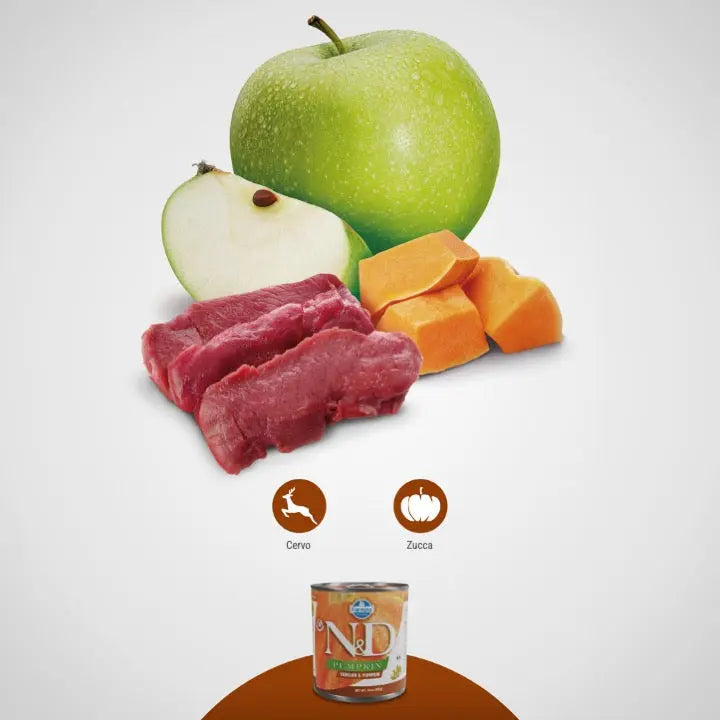 Umido N&D Zucca & Cervo Farmina