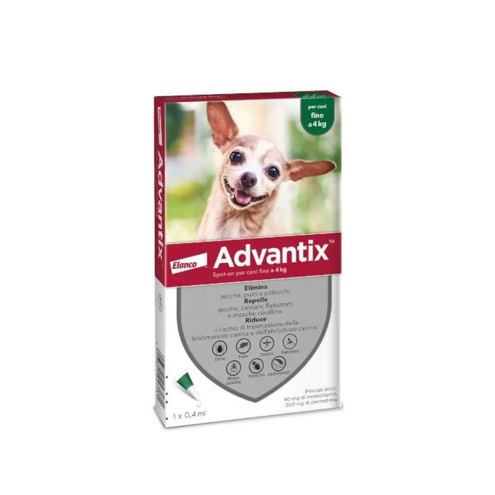 Advantix 0-4 kg 1 pipetta Advantix