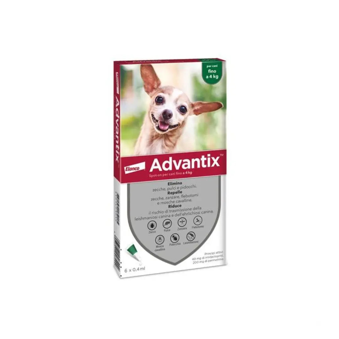 Advantix 0-4 kg 6 pipette Advantix