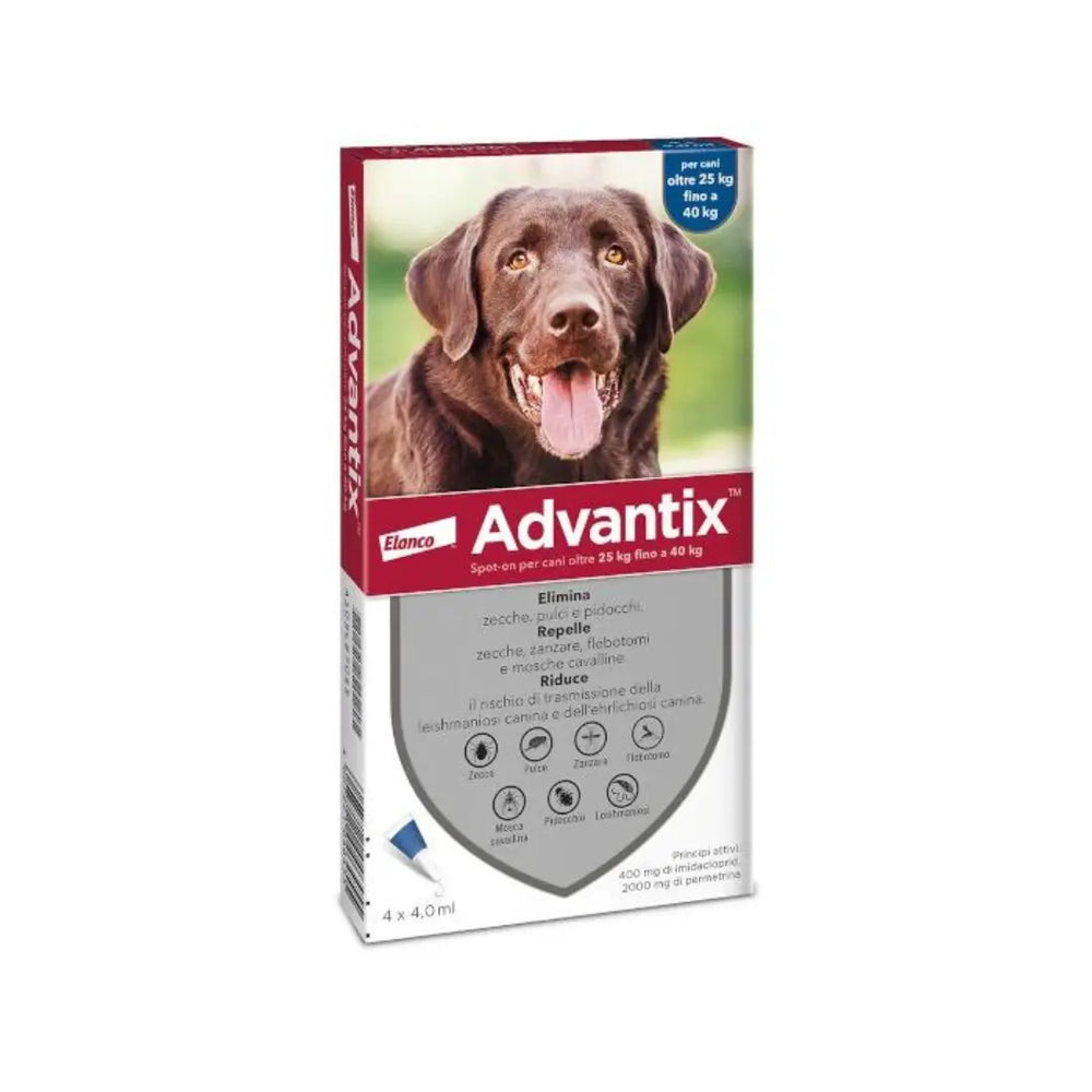 Advantix 10-25 kg 4 pipette Advantix