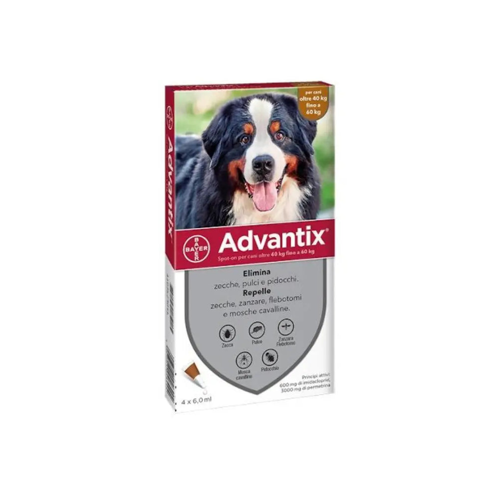 Advantix 40-60 kg 4 pipette Advantix