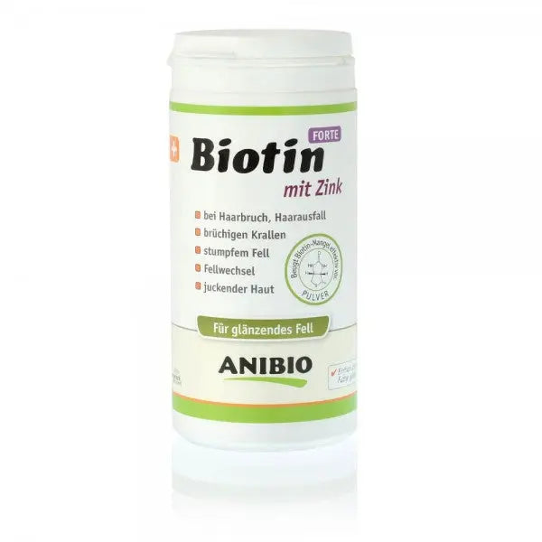 AniBio Biotin con zinco - in polvere 220 gr AniBio