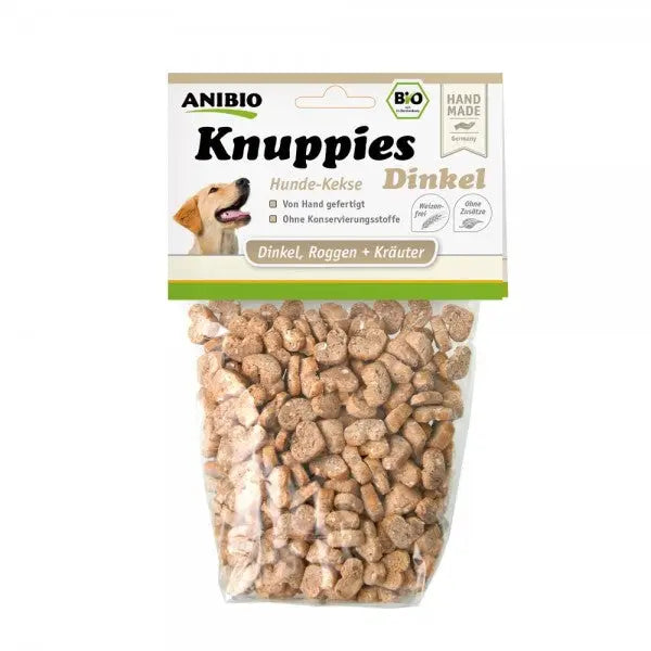 AniBio Knuppies al farro bustina 160 gr AniBio