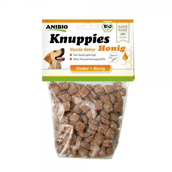 AniBio Knuppies al miele bustina 160 gr AniBio