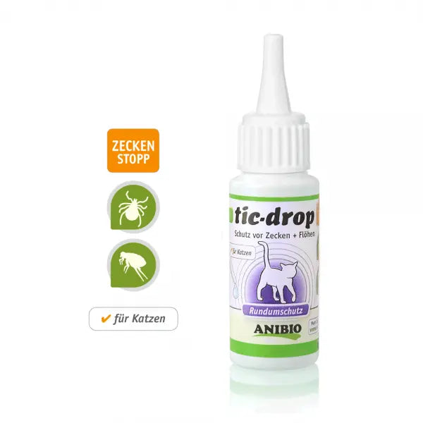 AniBio TIC DROP spot-on per gatti 30 ml AniBio