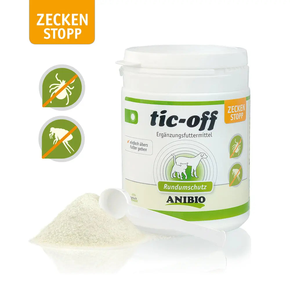 AniBio tic-off in polvere - 140 gr AniBio