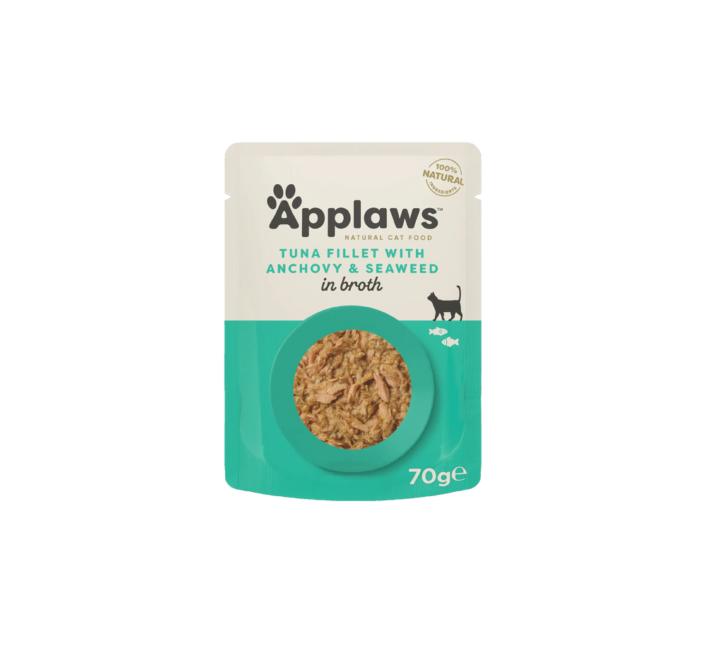 Applaws Buste Filetto di Tonno con acciughe 12 x 70 g Applaws