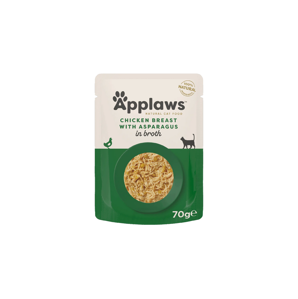 Applaws Buste Pollo & Asparagi & Riso 12 x 70 g Applaws