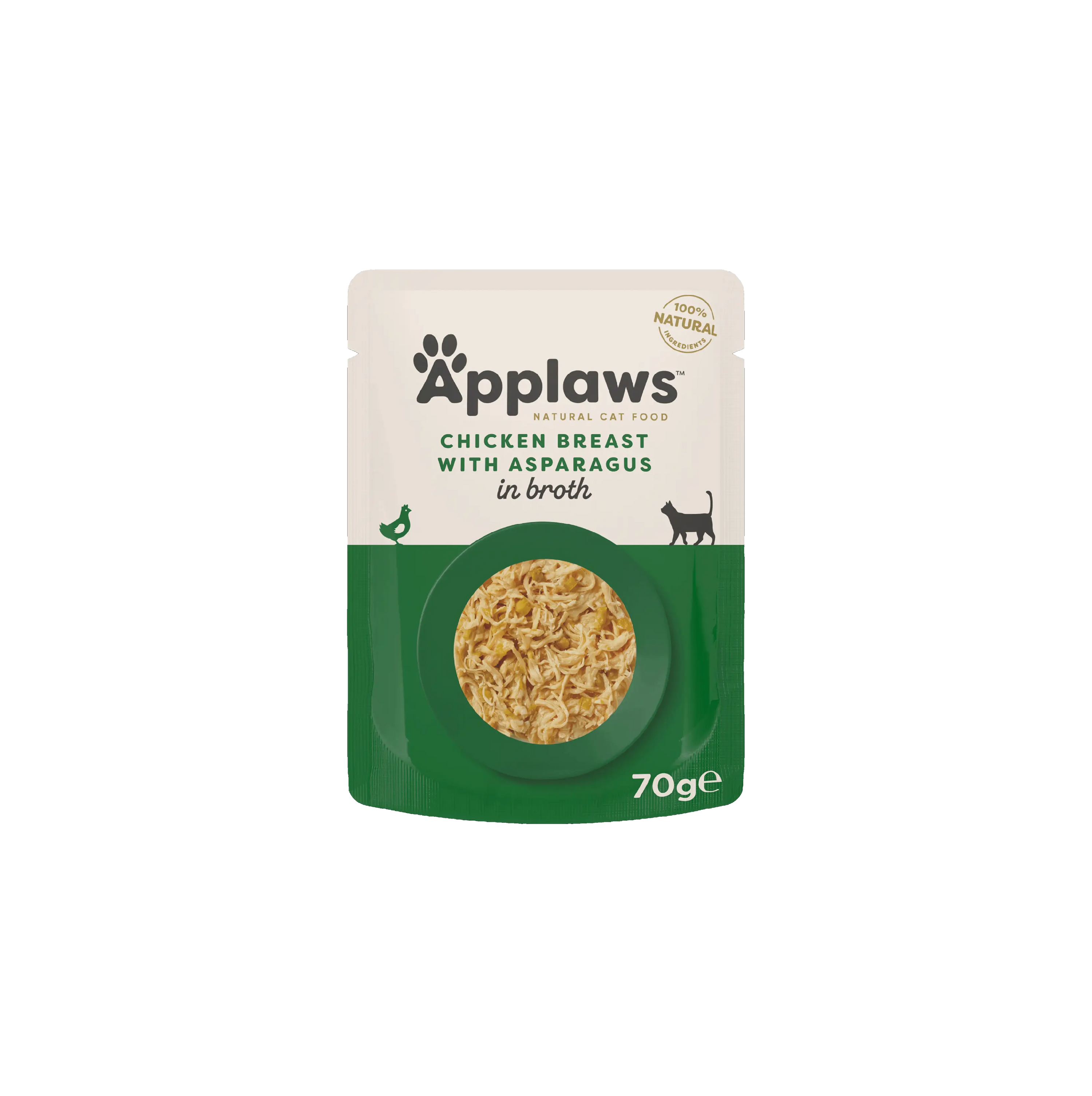 Applaws Buste Pollo & Asparagi & Riso 12 x 70 g Applaws