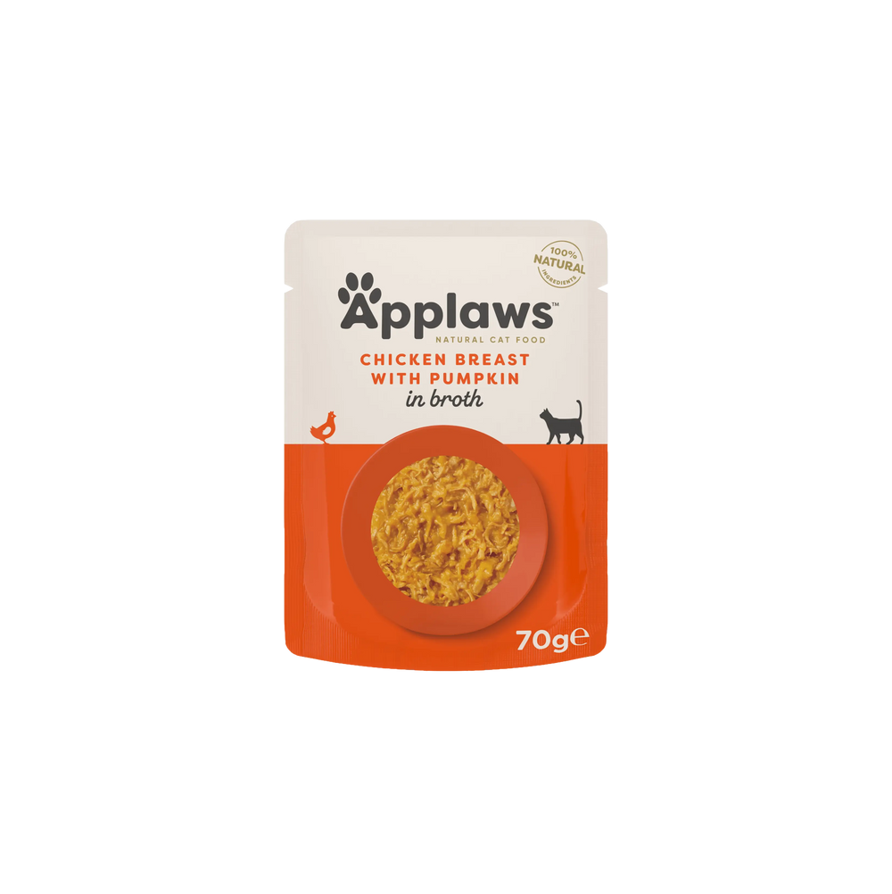 Applaws Buste Pollo & Zucca & Riso 12 x 70 g Applaws
