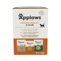 Applaws Buste Pollo in Brodo 12 x 70 g Applaws