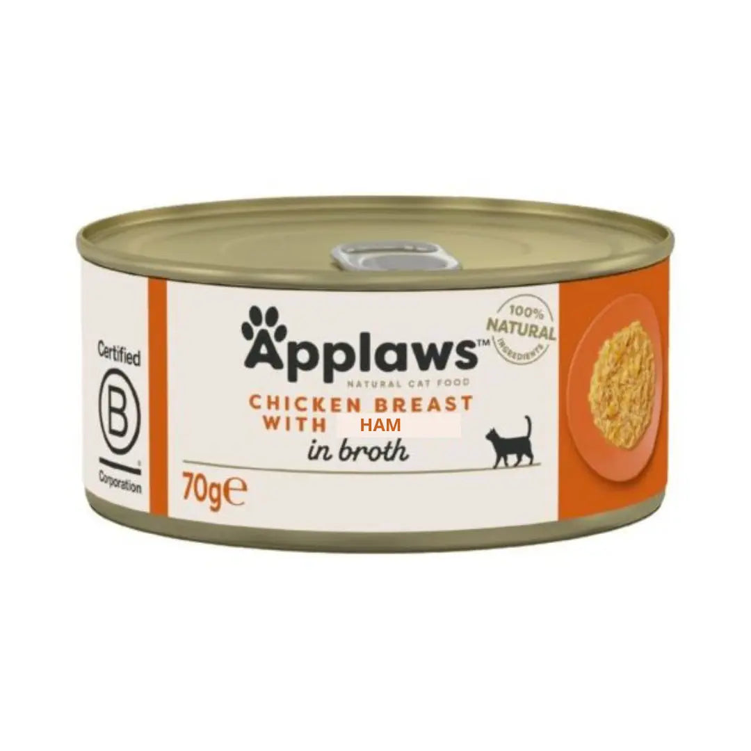 Applaws Chicken selection in broth 12 x 70 g Applaws