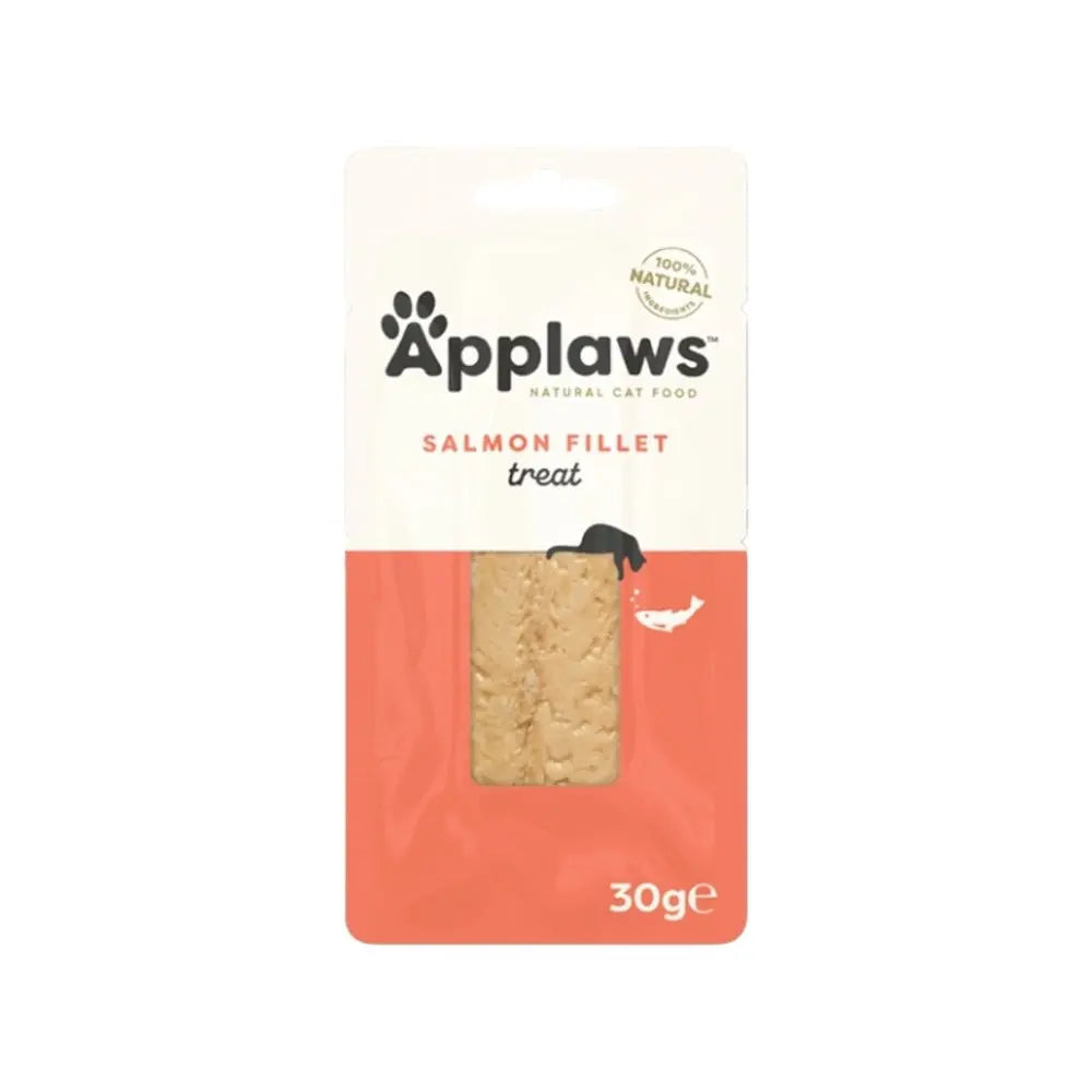 Applaws Filetto di Salmone Snack per gatti 12 x 30 g Applaws Italia