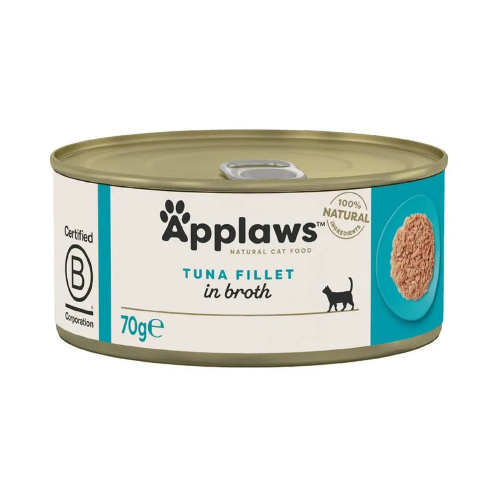 Applaws Filetto di tonno in brodo 48 x 70 g Applaws