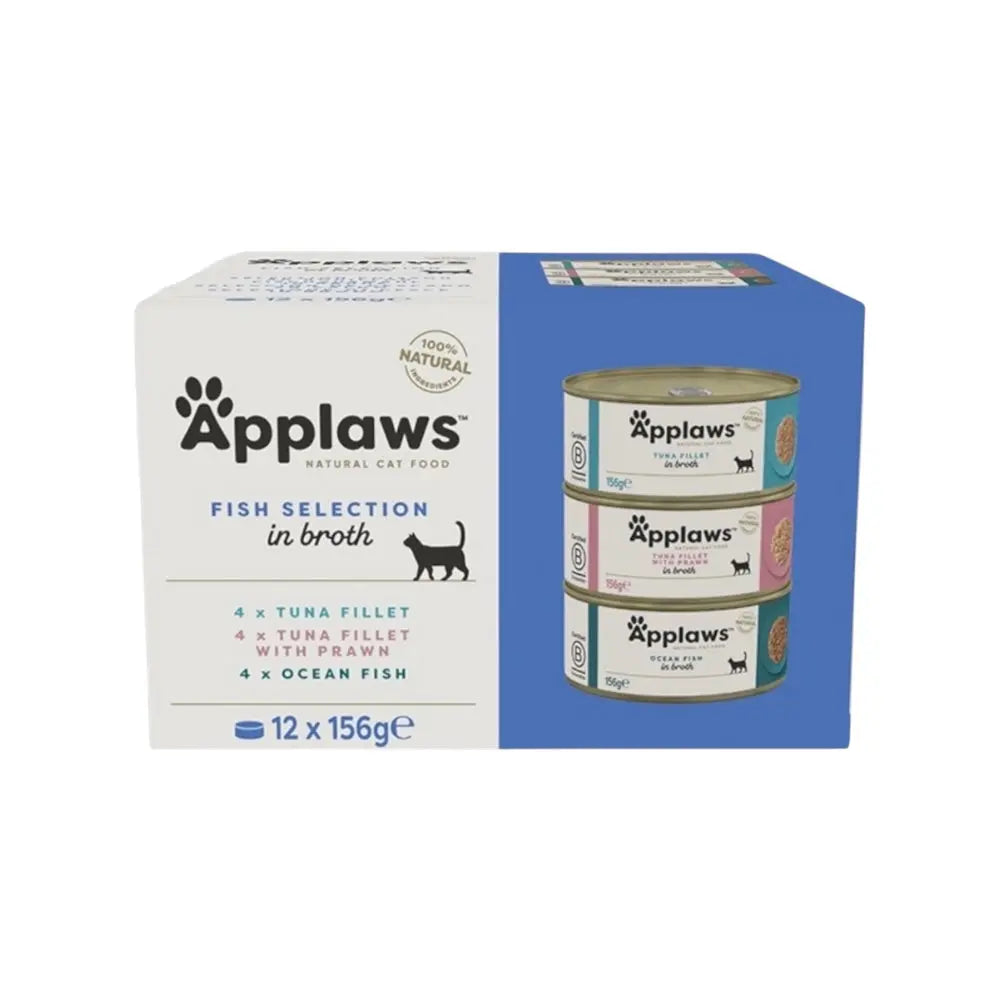 Applaws Gatto Multipack lattine Selezione Pesce in brodo Applaws Italia