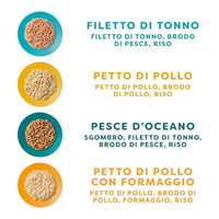 Applaws Gatto Multipack lattine Selezione Variety in brodo 12 x 70 g Applaws Italia