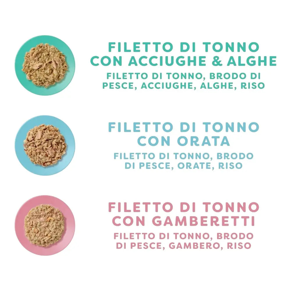 Applaws Gatto buste Mix Pesce in brodo 12 x 70 g Applaws Italia