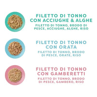 Applaws Gatto buste Mix Pesce in brodo 12 x 70 g Applaws Italia