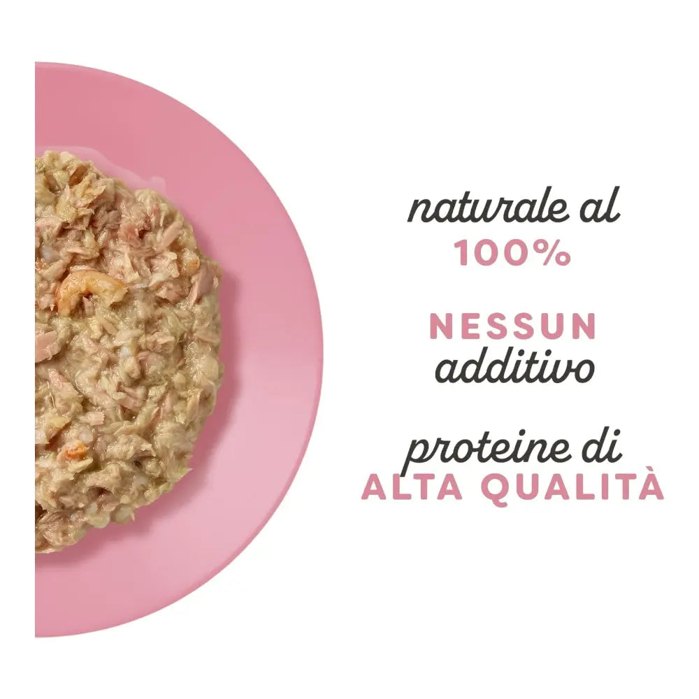 Applaws Gatto buste Tonno e Gamberetti in brodo 12 x 70 g Applaws Italia